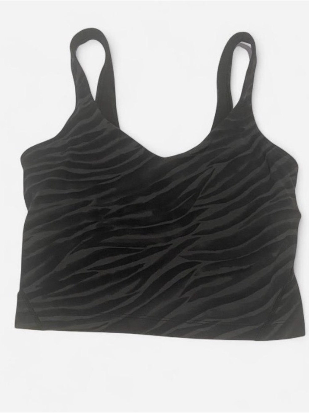 Rare Lululemon Zebra Print Longline Bra/Tank Size S – Discontinued